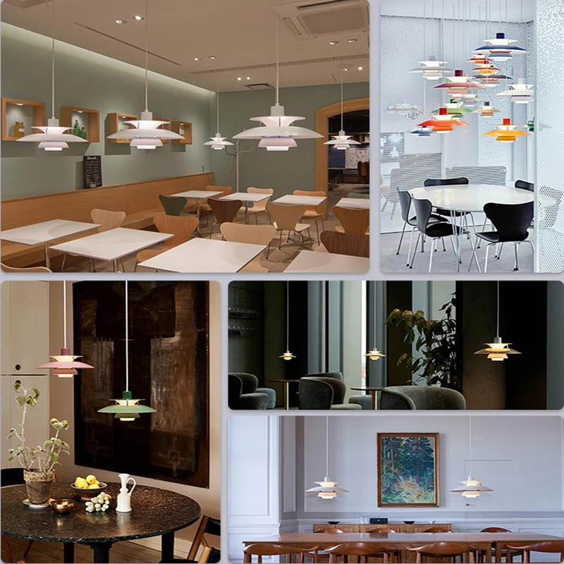 Plafonnier LED au Design Nordique Danois, Luminaire Décoratif d'Nik, Idéal pour un Salon, une Salle à Manger, un Bureau, une Chambre à Coucher