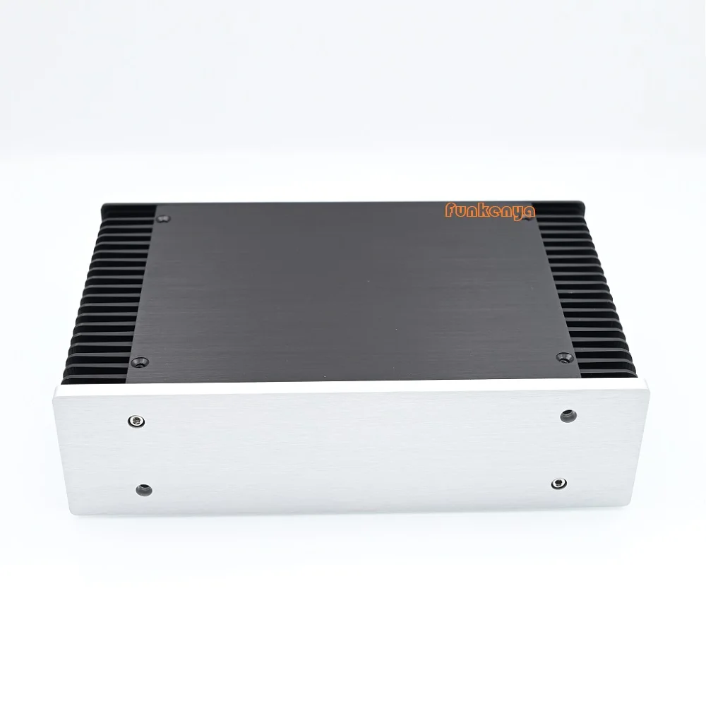 W260 H70 D166 Anodize DIY Aluminum Power Amplifier Chassis Heatsink PSU Decoder Enclosure DAC Cabinet Headphone Amp Housing Case