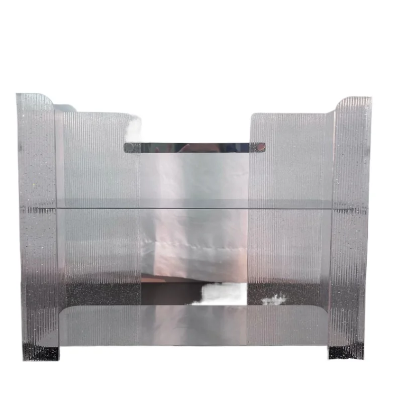 Light luxury cosmetics storage box acrylic large capacity dresser skin care product shelf rectangular modern simplicity