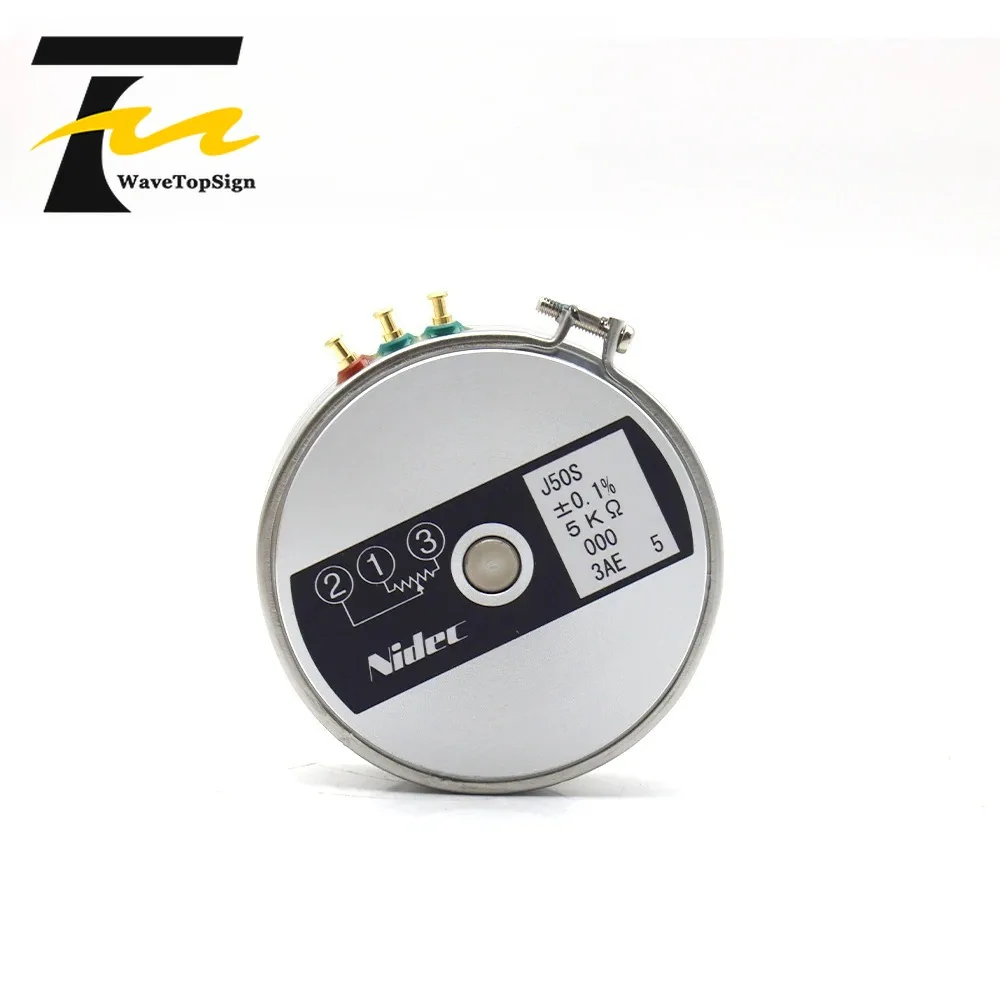 Wavetopsign Basic Construction Wirewound Single Turn Type Precision Wirewound Potentiometer J50S 1K 2K 5K 10K 500Ω