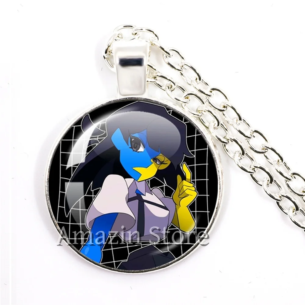 25mm Round Necklace Ena Graphic Sthetic Rain Rock Anime Pendant ENA Dream BBQ Cartoon Accessorie Clothes Decoration