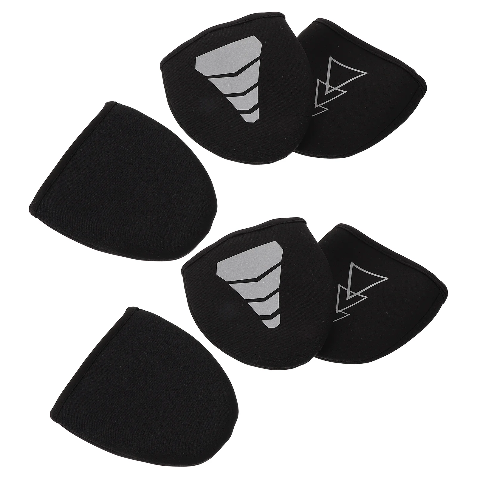 

3Pair Cycling Shoe Covers Waterproof Neoprene Overshoes Rainproof Thermal Toe Warmers Lightweight Breathable Anti-Skid Winter