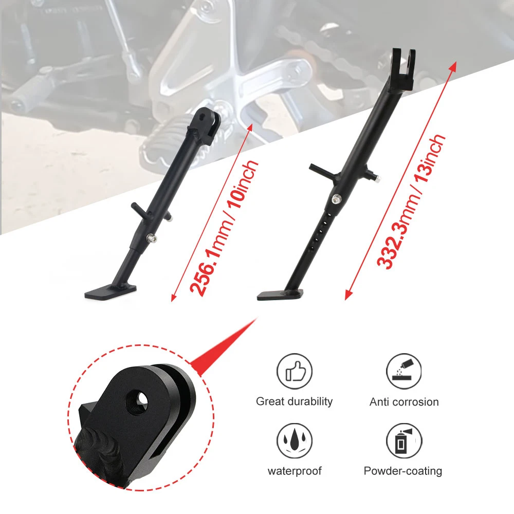 Fit For Yamaha Tenere 700 2019 2020 2021 2022 2023 Parking Rack Support Foot Motorcycle Adjustable Kickstand Sidestand Holder