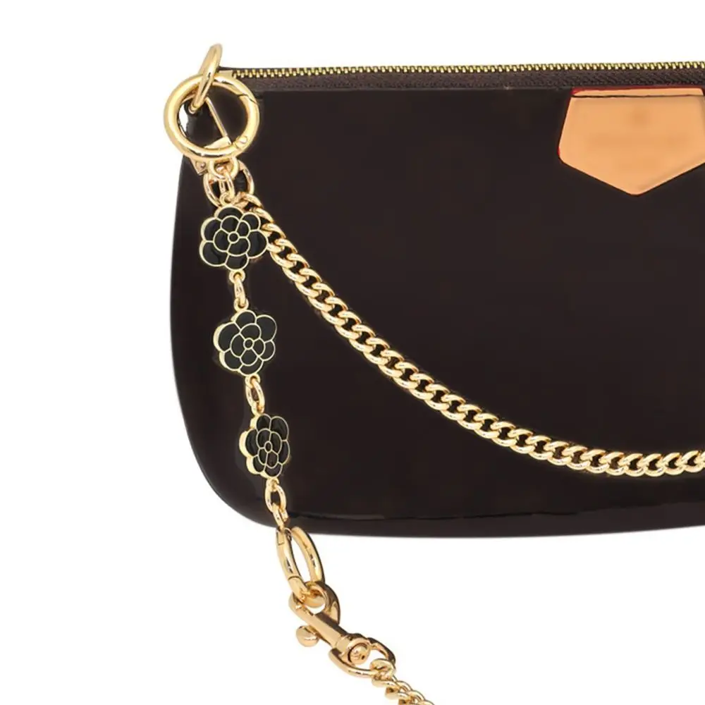 Detachable Bag Accessories Camellia Shape Bag Chain Handbag Bag Extension Chain Replacement Chain Handbag Strap Extender