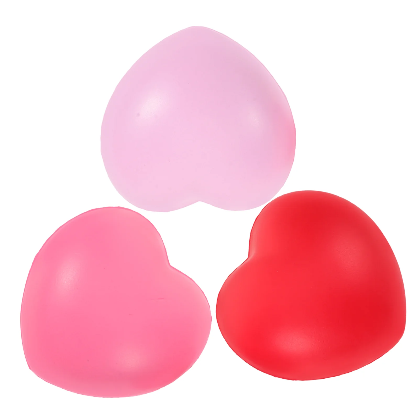 3 Pcs Hand Muscle Training Grip Ball Stress Balls Heart Exercise for Elderly Strengthener