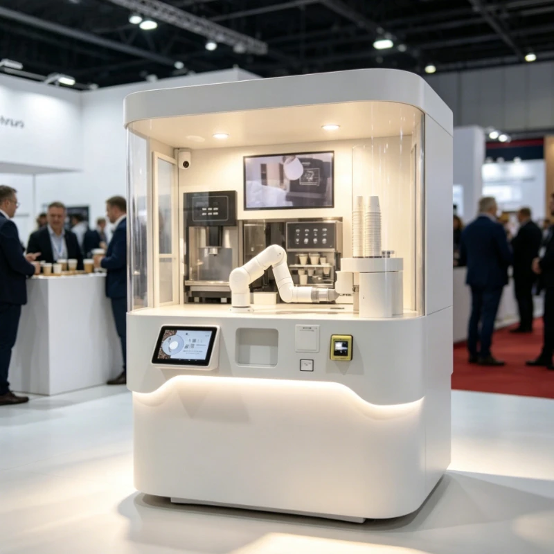 Coffee Equipment Service - Customized Automatic AI Coffee Robot Vending
