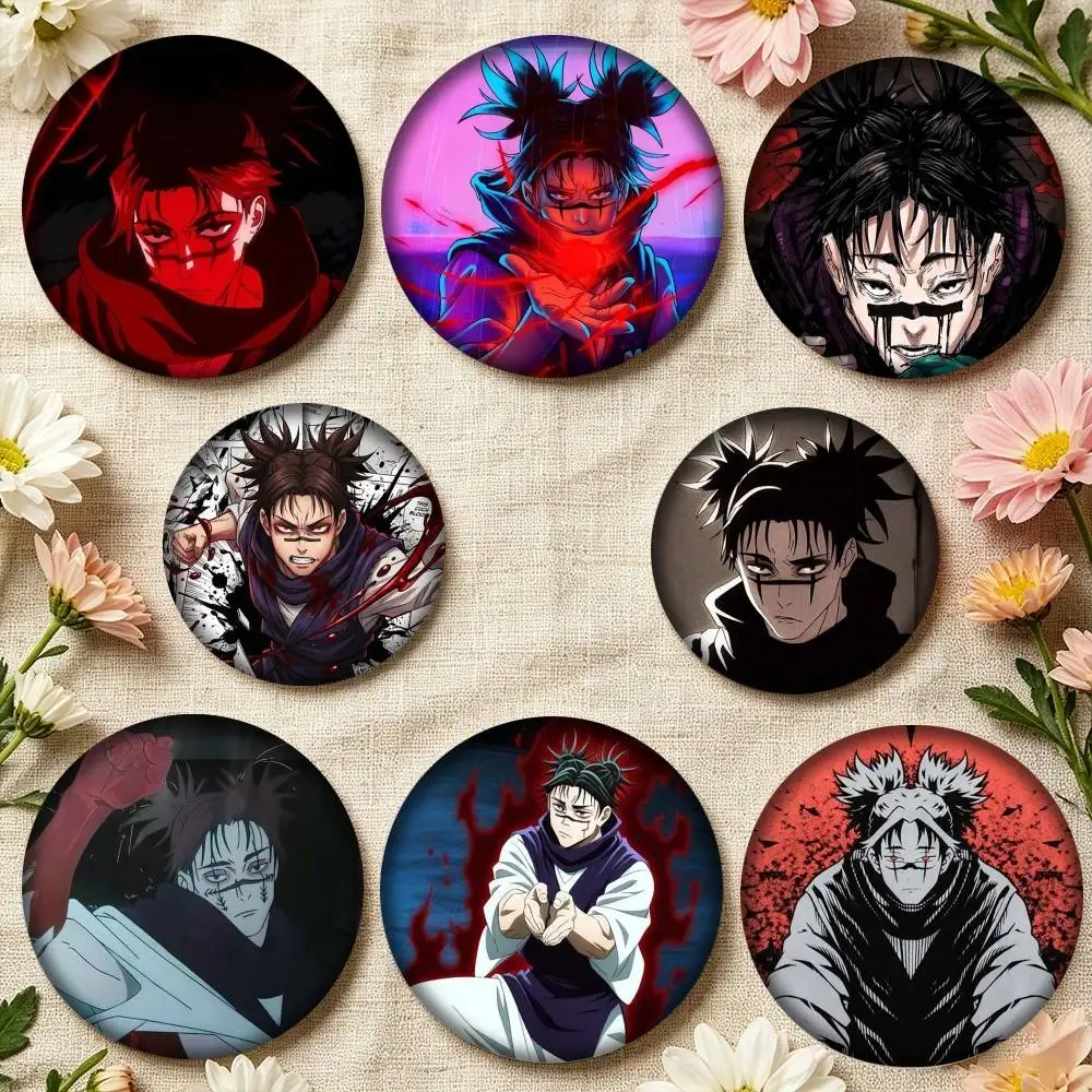 C-Choso Y-Yuji 25mm 32mm 44mm 58mm 75mm Brooches Badges Pins for Accessories Gift