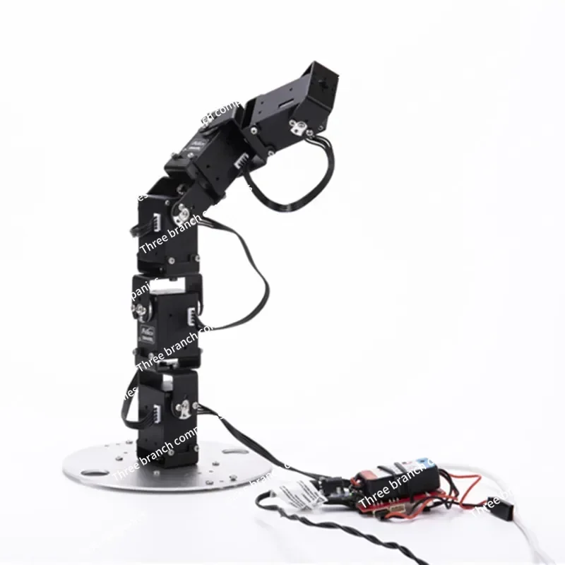 Aluminium Robot 6 DOF Arm Mechanical Robotic Arm Clamp Claw Mount Kit