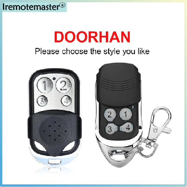 For DOORHAN TRANSMITTER 2 4 PRO Remote Control 433MHz Rolling Code 4 Buttons DOORHAN TRANSMITTER4 keychain for a barrier