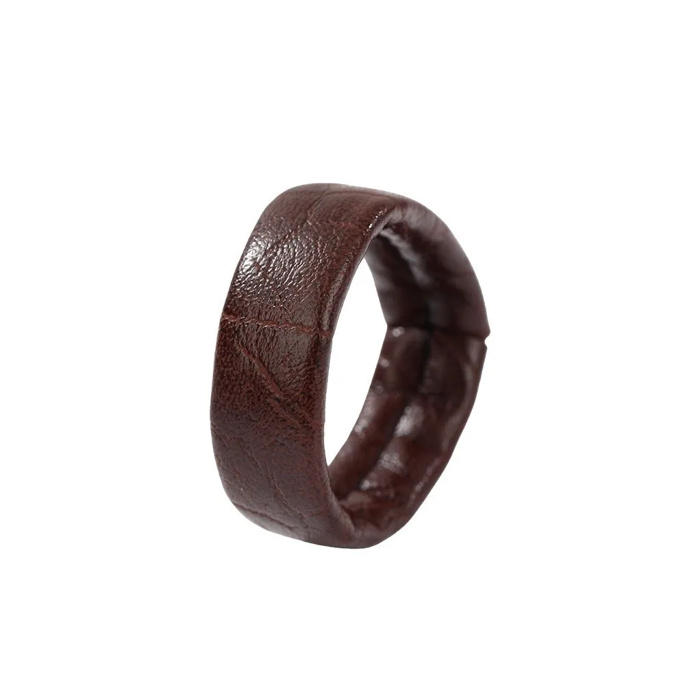 5pcs PU Leather Belt Loop Keeper Anti-Slip Durable Belt Tail Fixing Ring Repair Parts Multi-Style Belt Keeper Replacement