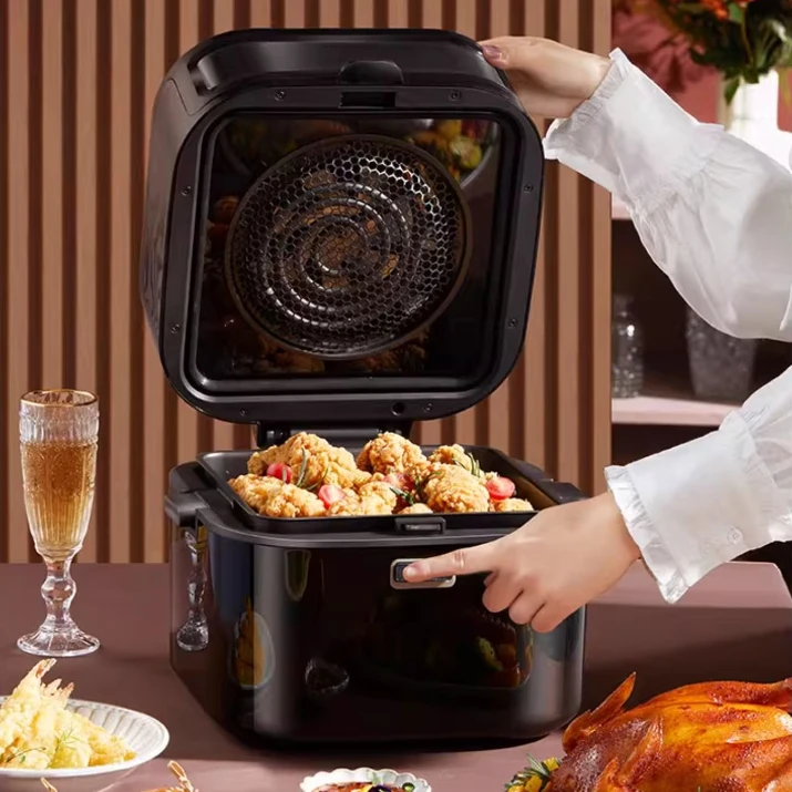No need to flip the air fryer visual electric oven home large capacity multifunctional
