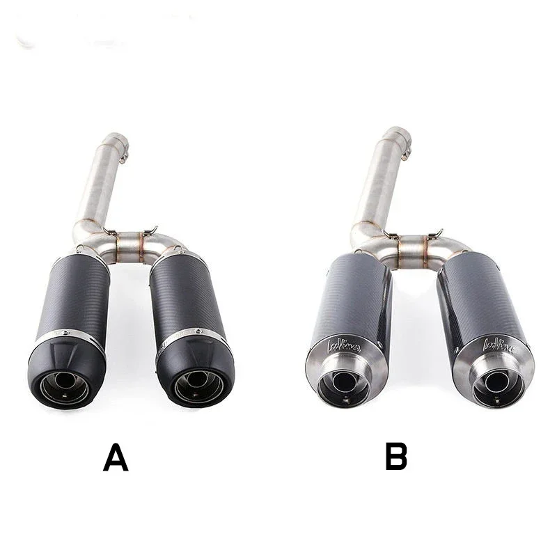 

Motorcycle Exhaust Full Slip On Pipe Silencer For FZ-6N FZ-6S FZ6 Fazer 600 Muffler Escape