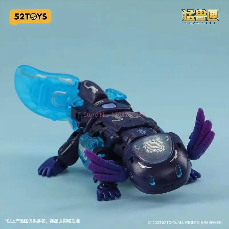 

Hot Sale 52toys Bb-63 Axolotl Action Figure Heatmiser Beastbox Figurine Box Model Transform Beast Model Funny Toys For Kid Gift