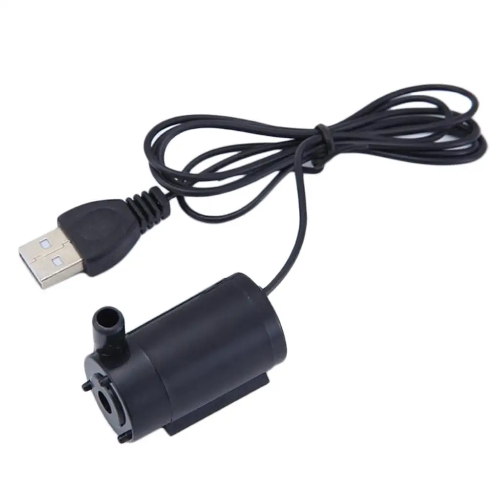 Usb Micro Stille Waterpomp 3/5/6V Horizontaal Voor Fish-Tank Fonteinen Vijvers