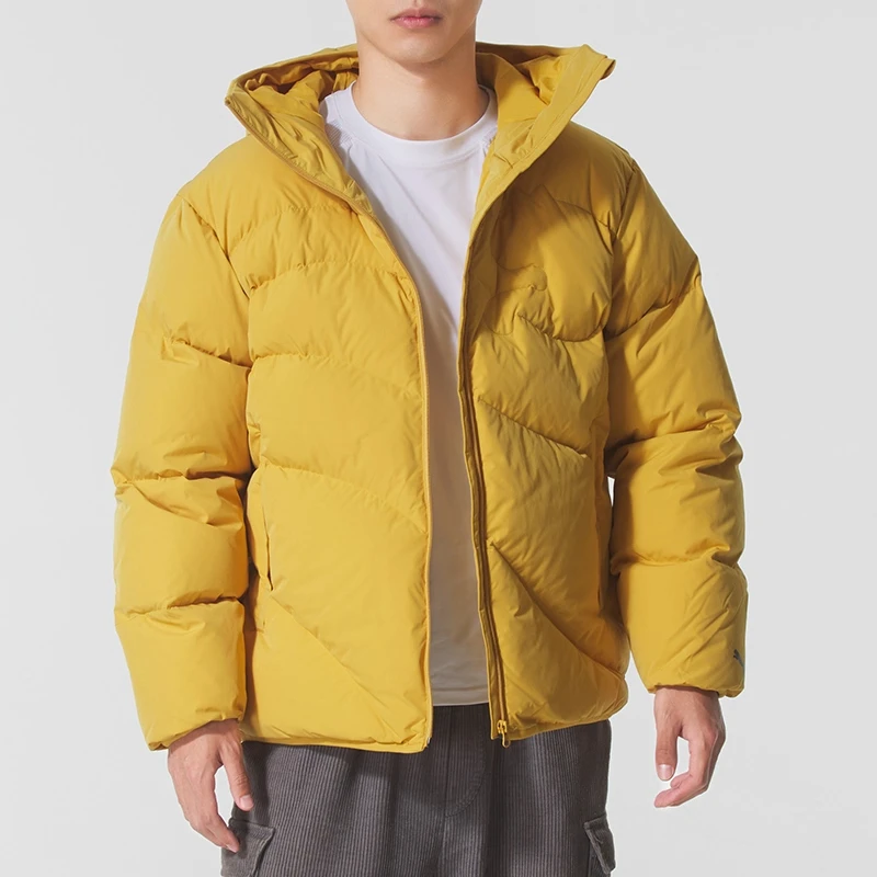 

Мужская и женская спортивная одежда Puma Orange, теплый пуховик 63578462