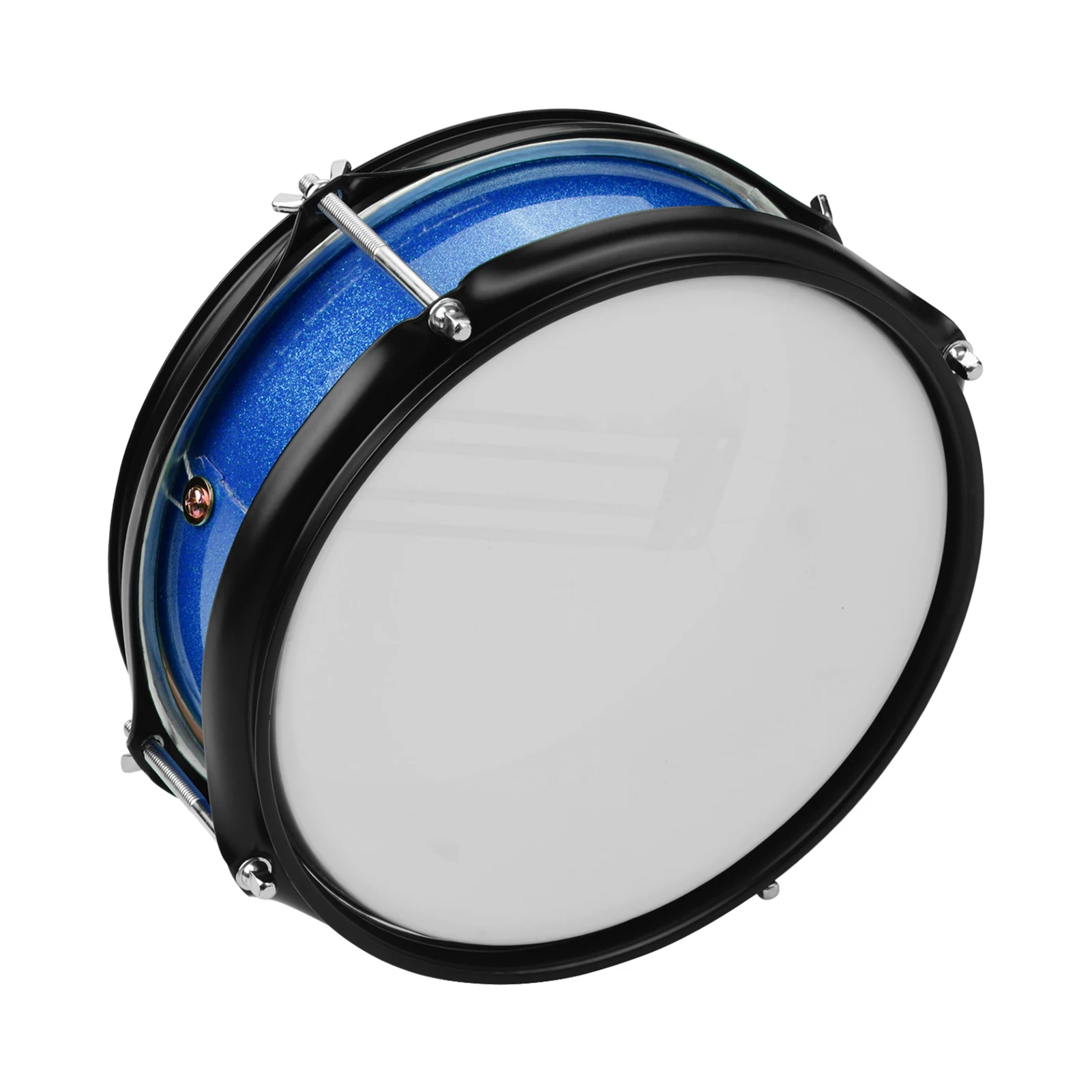 8inch Snare Drum Head with Drumsticks Shoulder Strap Drum Key for Student Band