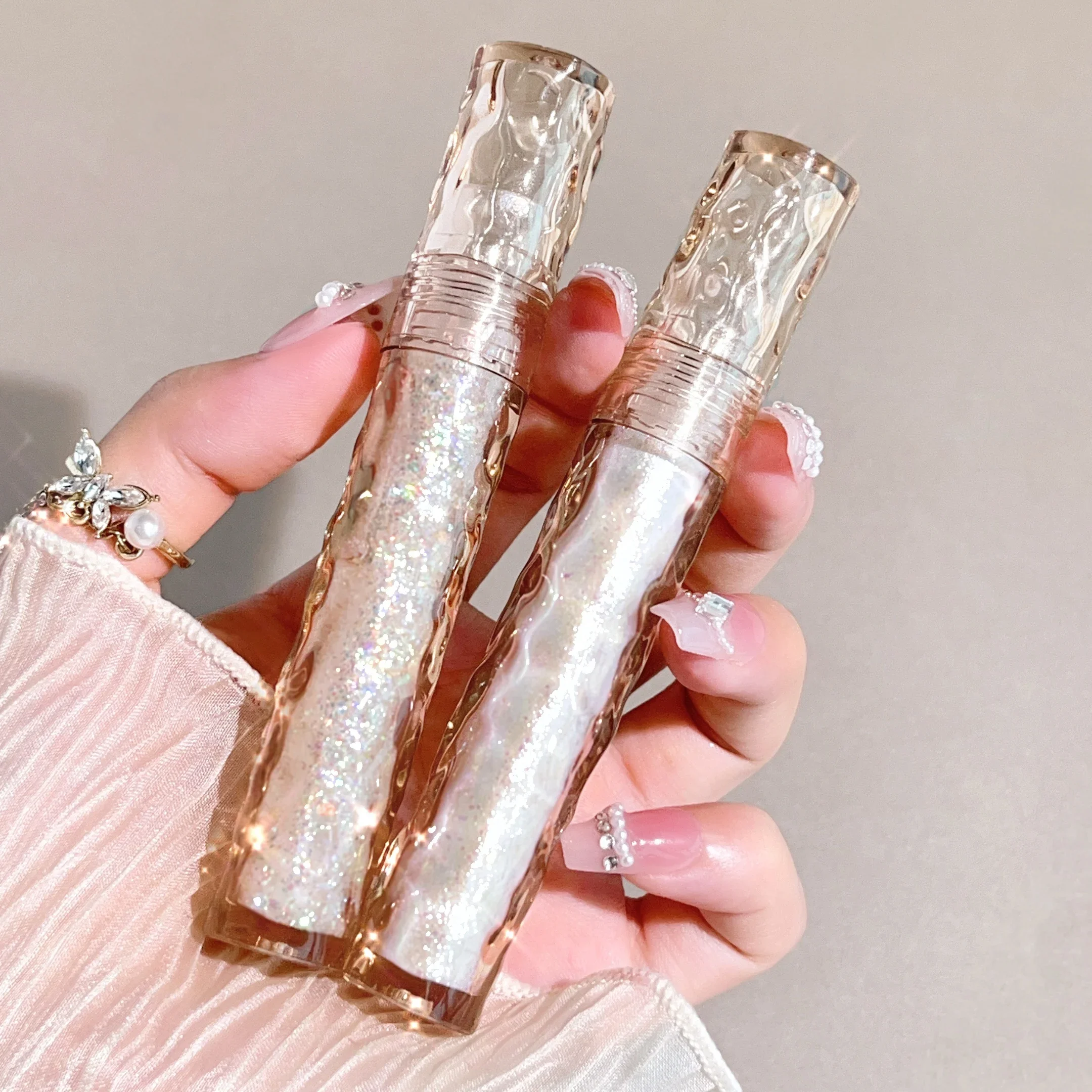 HISYI kolorowa gwiazda Flash cień do powiek perłowe cekiny rozjaśnij oko jedwabnik monochromatyczny cień do powiek płynny makijaż o wysokim połysku