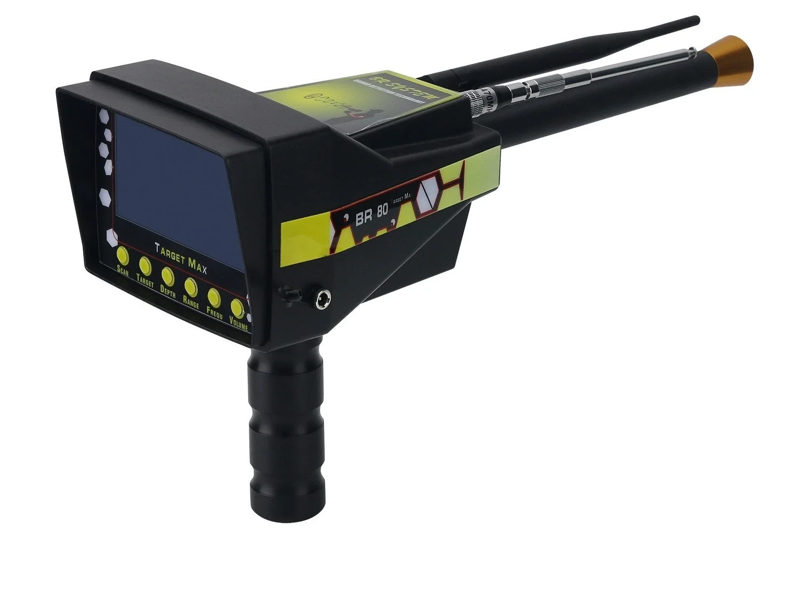 TAOMaxgeek BR80 TARGET MAX Long Range Gold Detector Gold Finder Metal Finder for Detecting Gold Silver & Copper