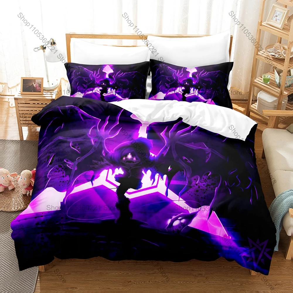 Cool Soft Microfiber Murder Drones Robot Themed 3PCS Bedding 1 Duvet Cover + 2 Pillowcases Envelope Pillow Covers All Season