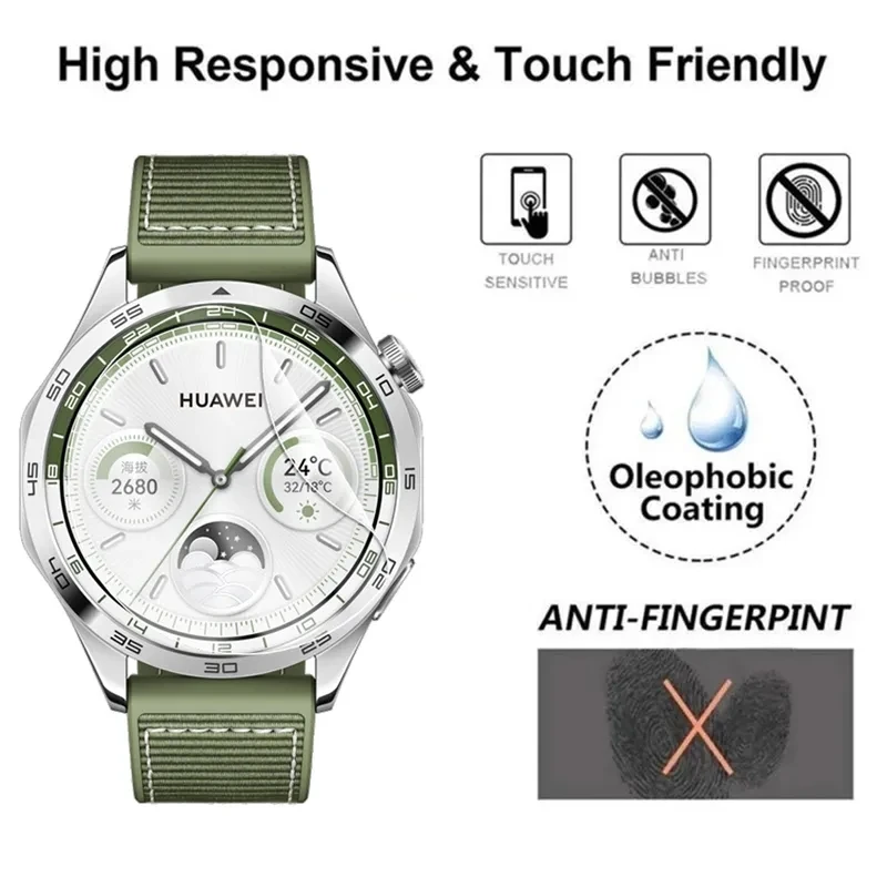Pellicola salvaschermo per Huawei Watch GT4 GT3 GT2 GT 4 3 2 46MM 42MM pellicola protettiva per Huawei Watch GT4 GT3 GT2 pellicola idrogel