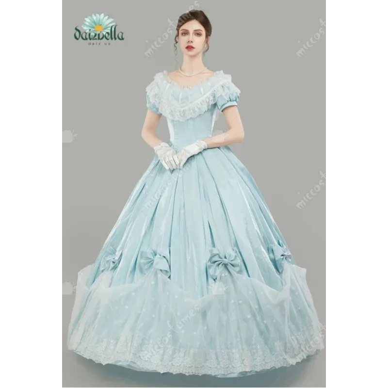 فستان نسائي من DAIZBELLA على طراز العصور الوسطى وعصر النهضة والقرن الثامن عشر الفيكتوري، فستان حفلة عتيق رائع لعيد الهالوين