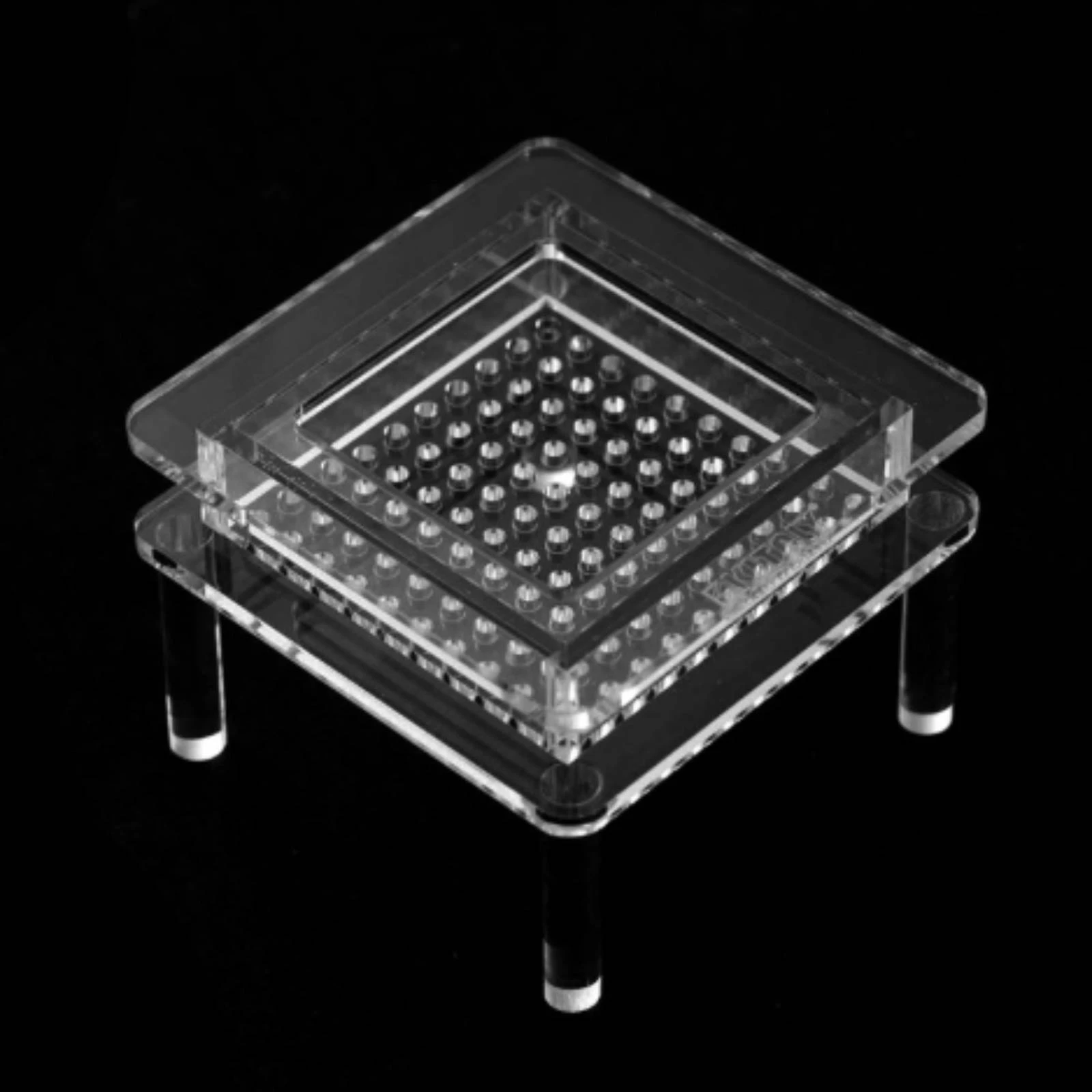 pearlForming Mold Dishwasher Safe Transparent Plastic Caviar Mold High-Density Gastronomy Tool Compact Pearl Maker Slim