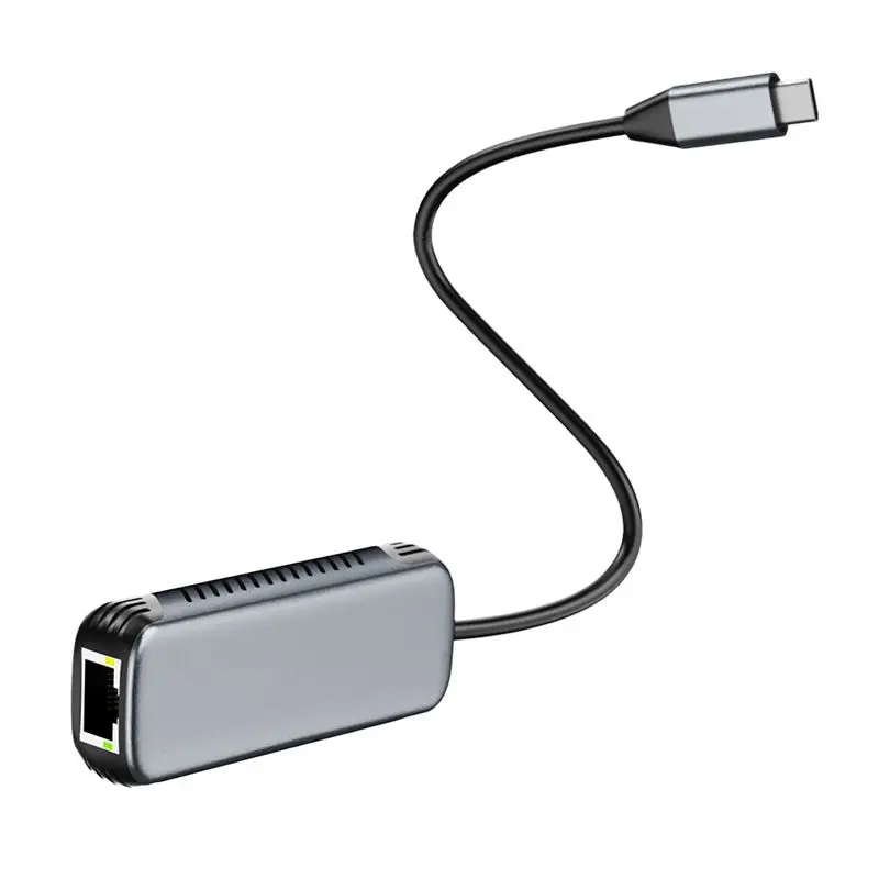 AED6-USB C To 5Gbps Ethernet Adapter Driver-Free RJ45 Gigabit Ethernet Network Adapter For Laptop Windows 10/11 Mac OS 11