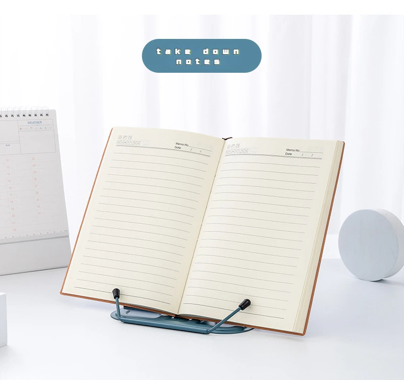 Reading Stand Foldable Adjustable Mobile Phone Tablet Support Portable Bookends Desktop Office Reading Stand