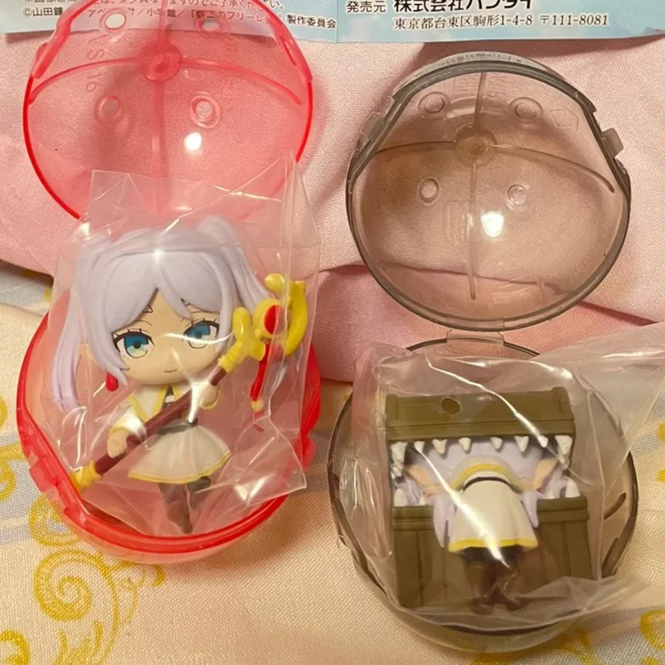 8CM Frieren: Ponad Koniec Podróżi Figurka Anime Frieren Figurka na Biurko Śliczna 4-8 szt./zestaw Figurka Akcji Frieren Model Lalka Zabawka