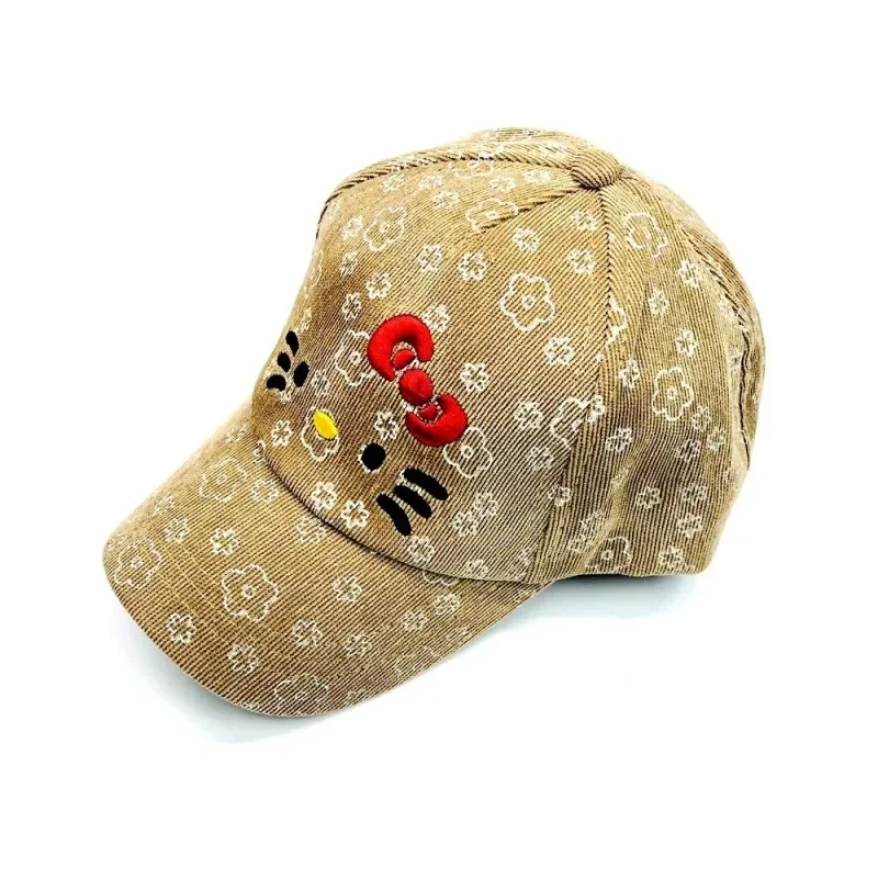 Anime Barbie Baseball Cap Cartoon Women Fashion Autumn and Winter Peaked Cap Cute Girls Outdoor Sun Hat Kawaii Casual Sports Hat