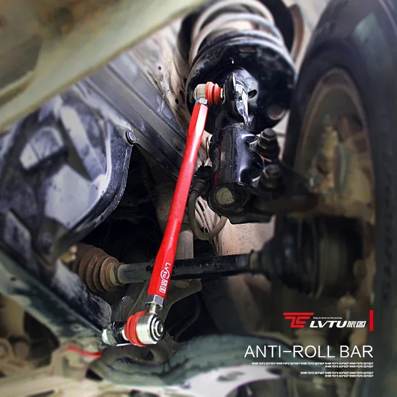 Front Adjustable Suspension Sway Bar Stabilizer link Rod for VW Golf MK6 MK7