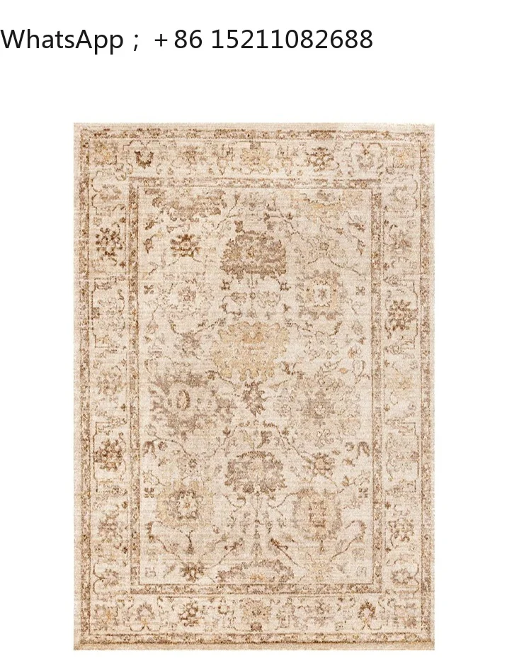 SCY premium light luxury carpet living room bedroom antique carpet villa large apartment carpet