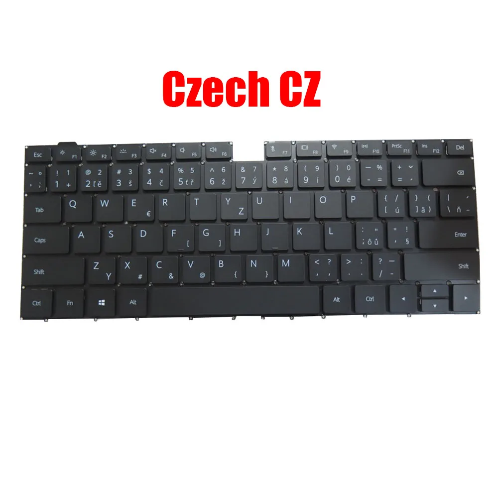 Laptop Keyboard For HUAWEI MateBook D 16 HVY-WAQ9 HVY-WAP9 Black With Backlit NE\BE\CZ\JP\SW\IT\RU\US\SP\FR\UK\HU