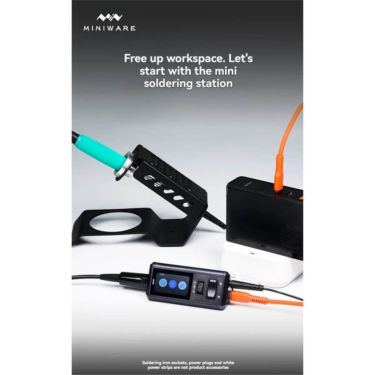 TS1M Multi-Function Mini Soldering Station Dual-Mode Power Supply PD3.1 Protocol Thermocouple Temperature Measurement