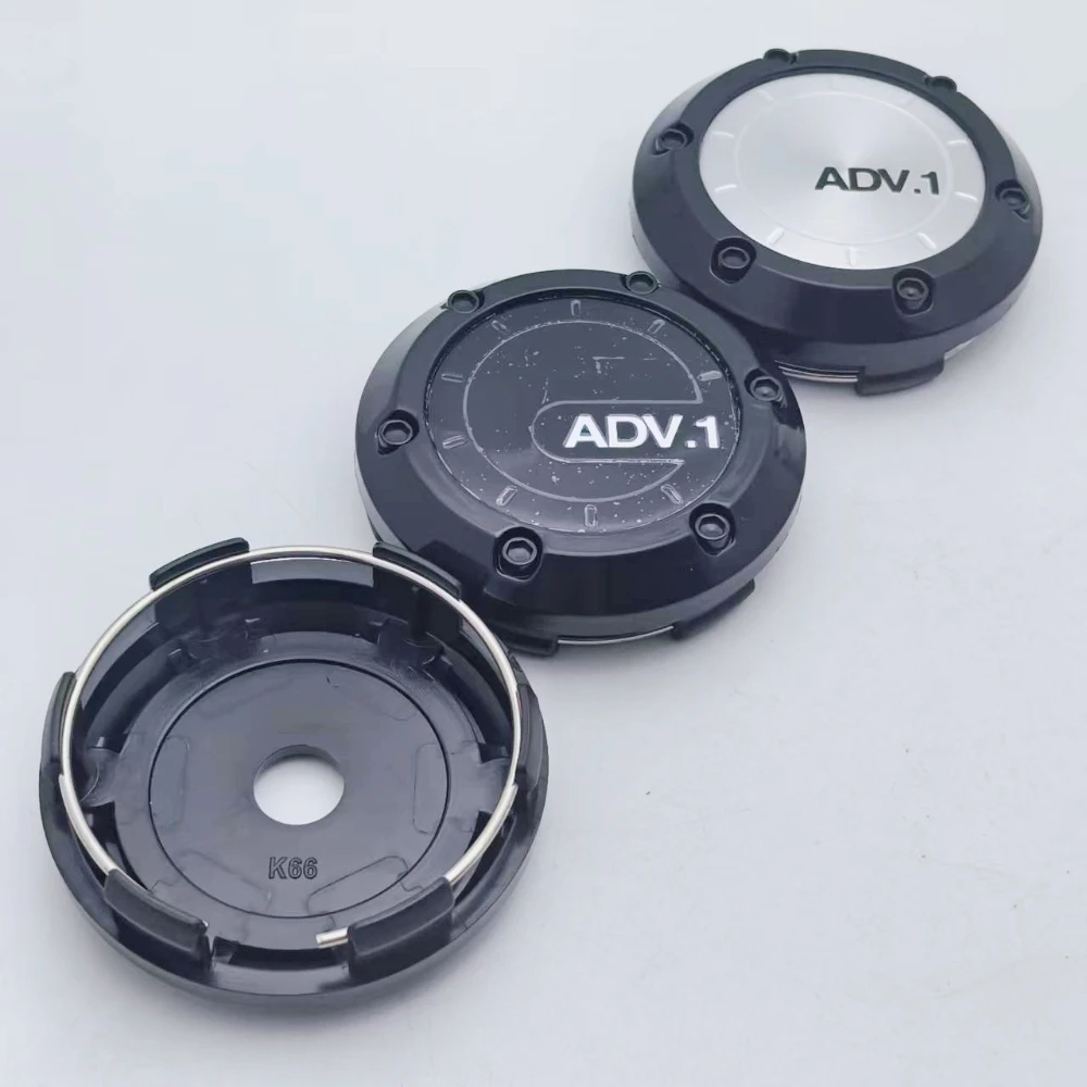 

4pcs 66mm ( Clips 62mm ) ADV.1 Logo Emblem Badge Car Wheel Center Caps Wheel Hubcaps Rim Hub Center Dust Cover Car Accessories