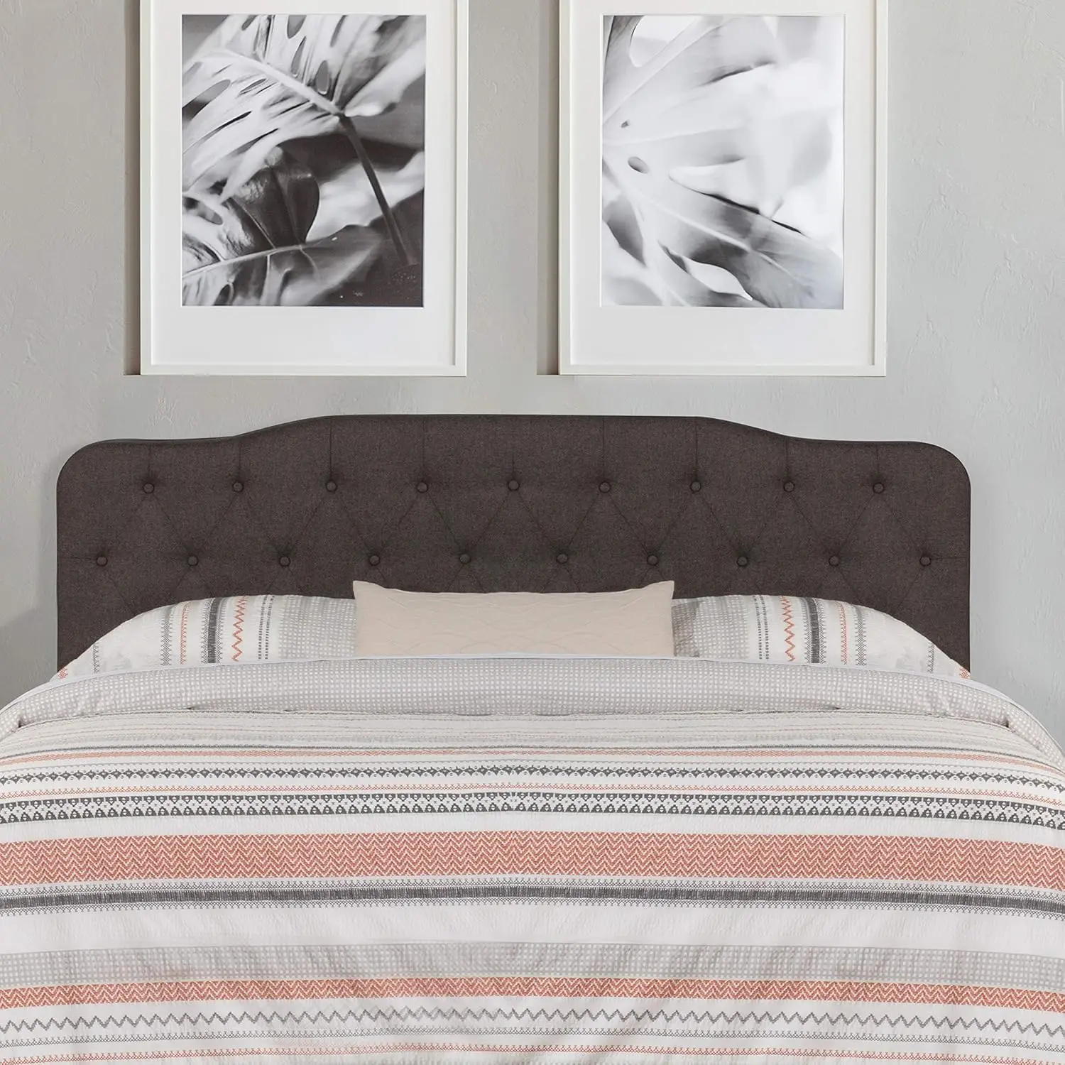 

Furniture Nicole Headboard Without Frame Full/Queen Stone