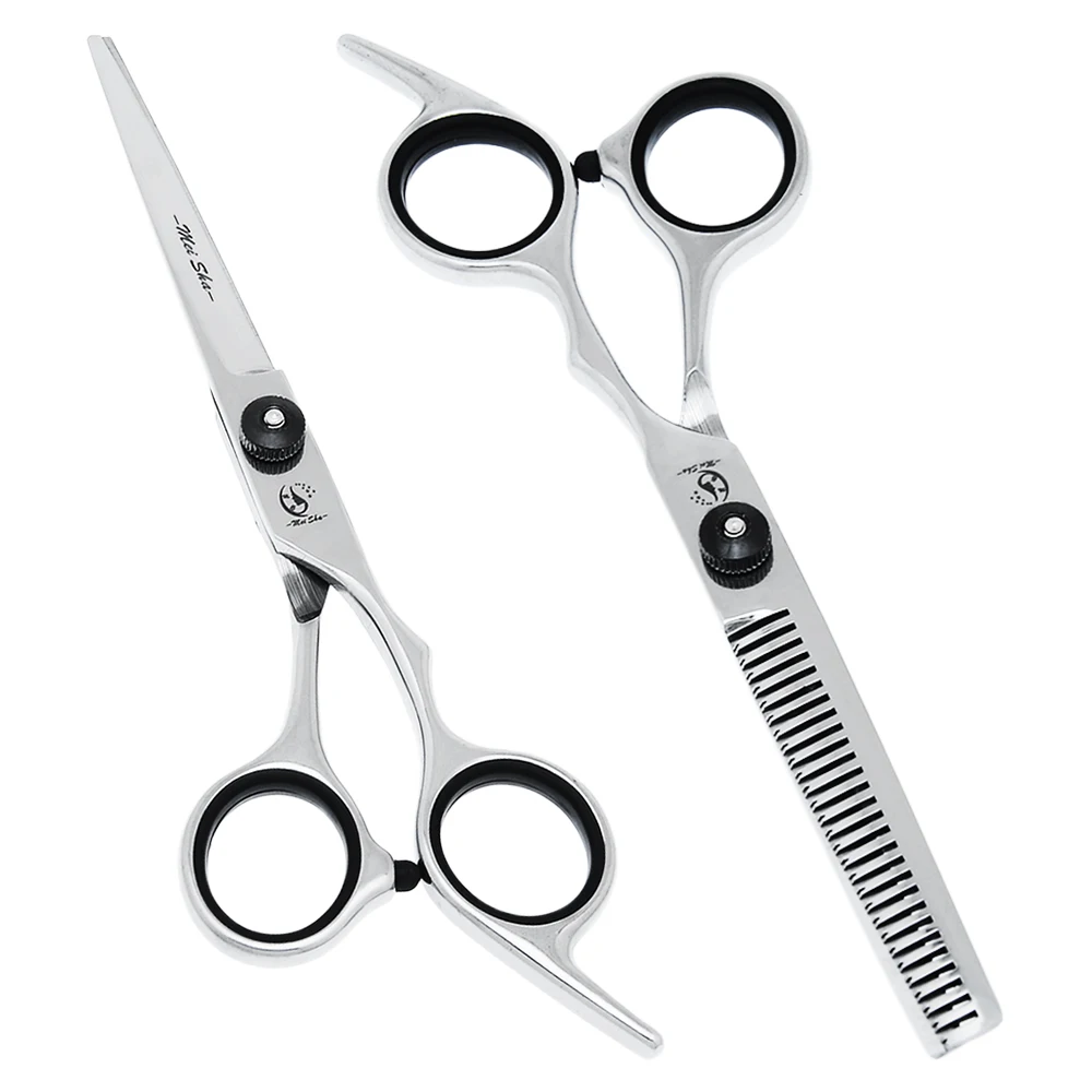 Meisha 6.0 inch Hairdressing Scissors Stainless Steel Hair Cutting Scissors Thinning Shears Professional Haircut Clippers A0043A