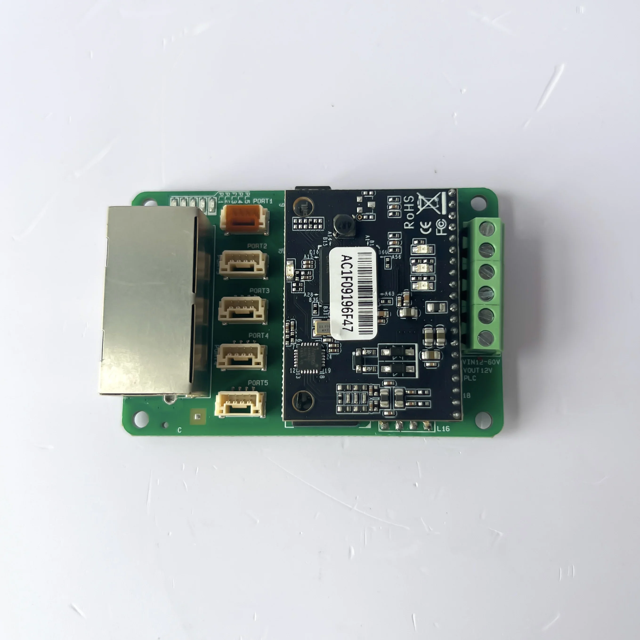 Interruptor de suporte de energia cabo de rede poe rj45 fonte de alimentação de porta de rede padrão para 100m subaquático dr-one acessórios