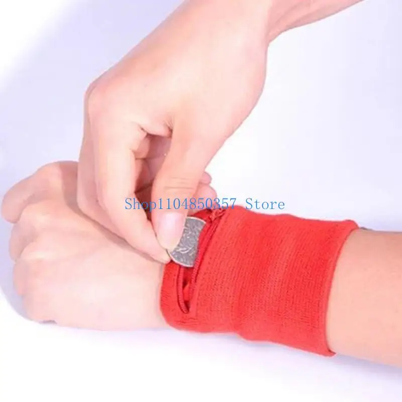 

652F Wrist Wallet Running Wallet Wristband Wrist Wallet Wrist Bag Zipper Wrist Wallet