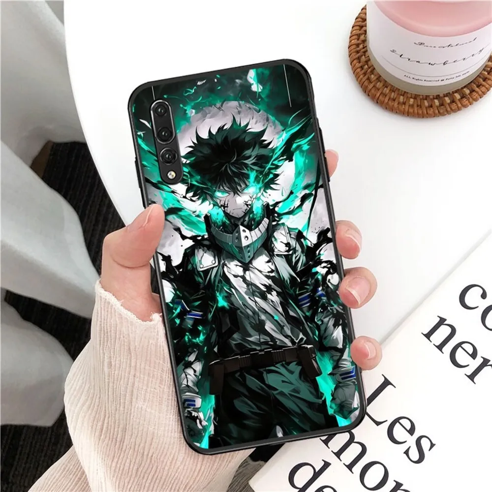 Classic Character L-Izuku M-Midoriya Phone Case For Huawei P 8 9 10 20 30 40 50 Pro Lite Psmart Honor 10 Lite 70 Mate 20lite