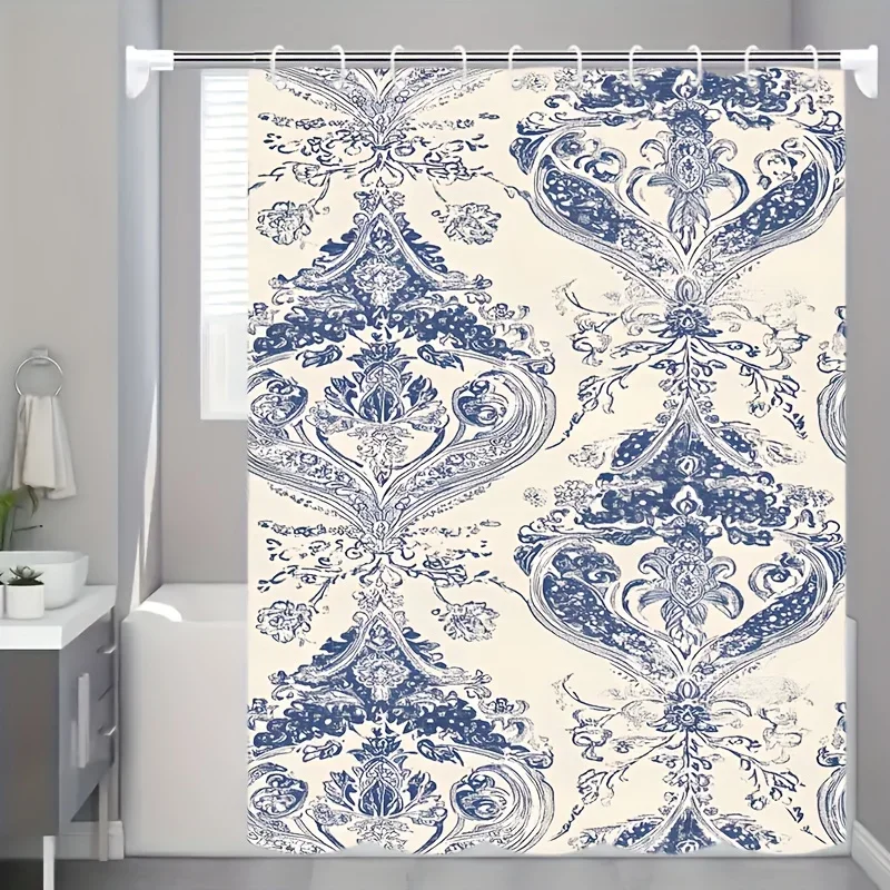 

YXPolyester Shower Curtain, All-Season Use, Fits Any Home Decor, Multiple Sizes, Optional Blackout, Durable Bath Decoration