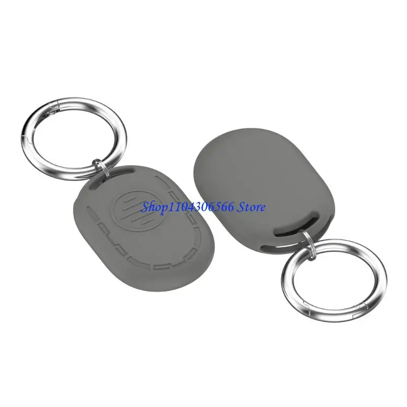 02DD Silicone Cover For Locator Tracking Device Keychain Holder Shock Absorption And Scratch Resistance