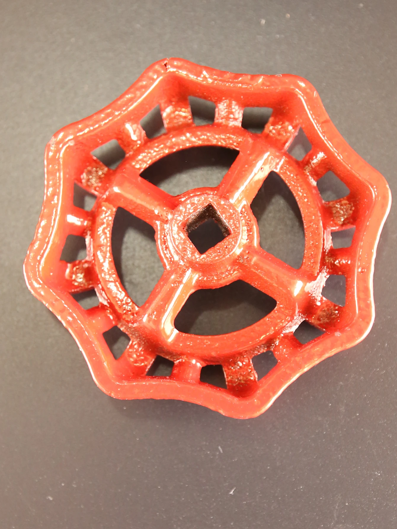 مقبض صمام كرة حديد الصب ، كم ، صمام بوابة #4