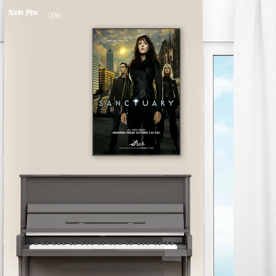 Sanctuary Classic Movie Poster Art Print Canvas Painting Wall Pictures Living Room Home Decor (No Frame)