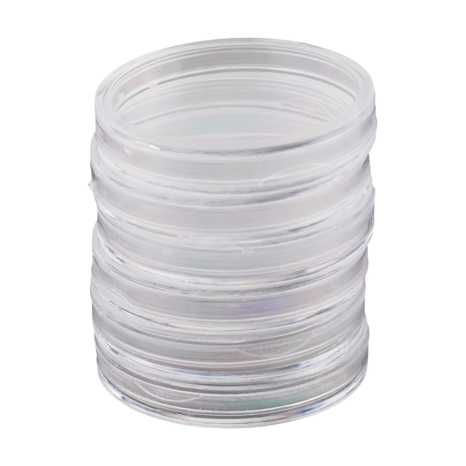 28mm Plastic Clear For Coin Capsules Set of 100 Storage Cases for For Coin Collecting Designed to Maintain For Coin Condition