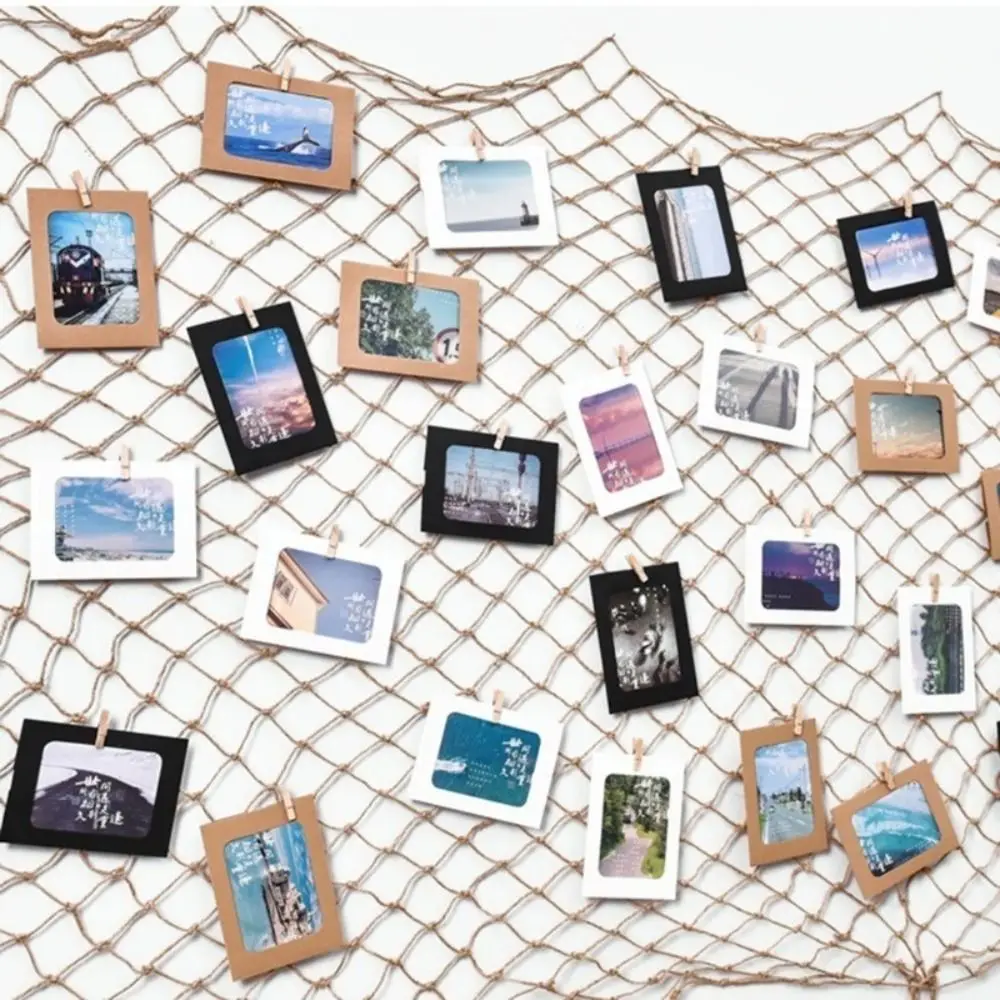 50/100pcs Durable Wooden Photo Clips Mini Reusable Memo Paper Peg Wooden Clamp for Hanging Pictures Paper DIY Crafts