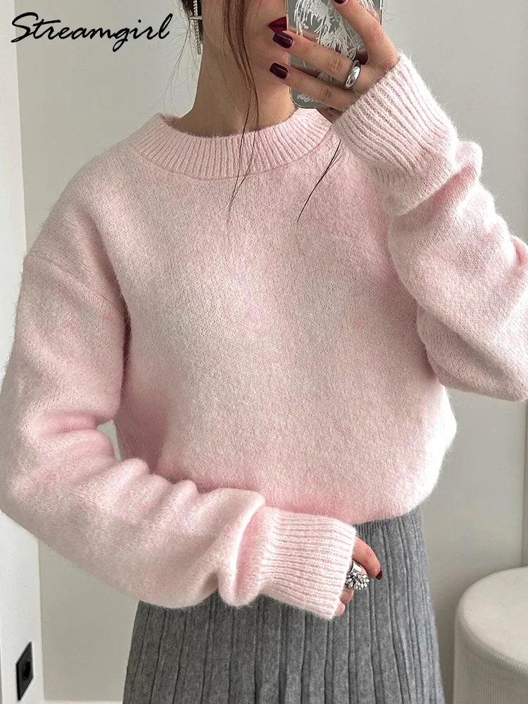 Thumbnail 3 - #16 New Cropped Knit Sweaters Arrivals