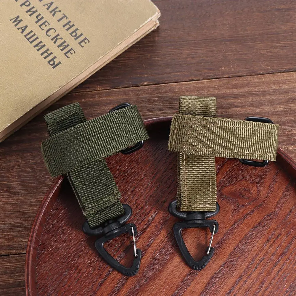 Triangle Quick Release Gloves Hook Adjustable Rotatable-hanging Head Camping Carabiner Multifunctional Protect Backpack Key Hook