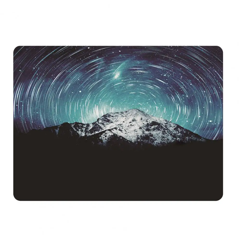 Desk Pad Wear-resistant Smooth Surface Comfortable Starry Sky Mouse Mat Table Decor   Mouse Pad  for Office