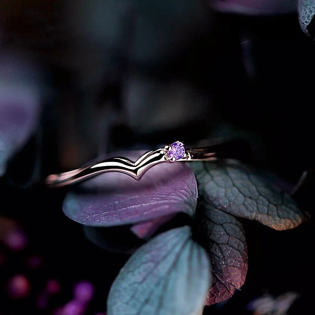 Lucien Xumo Ares Rings Women Love and Producer Ring Man Wedding Fashion Jewellery Couples Cute Metal Purple Ares Accessories